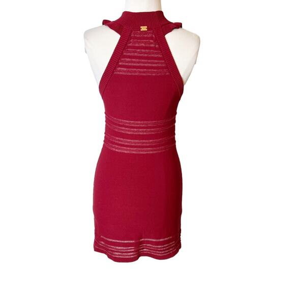 FOR LOVE AND LEMONS Knitz Rivington Bodycon Dress red medium - Picture 9 of 9